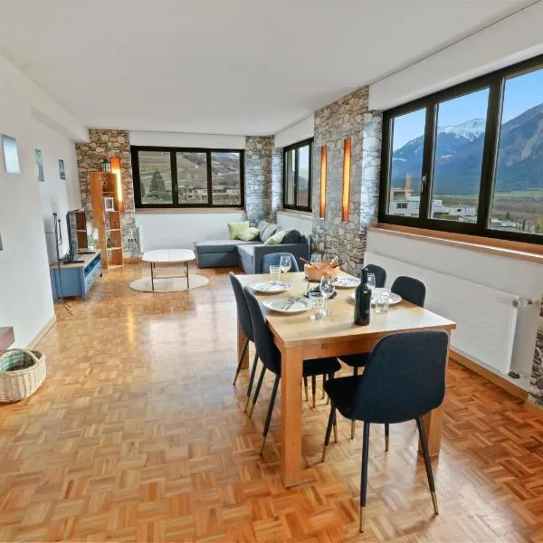 Appartement au coeur du vignoble, hotel u gradu 'Salgesch'