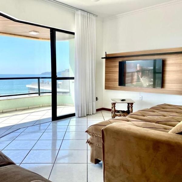 B029 - Cobertura com 3 quartos e vista para o mar