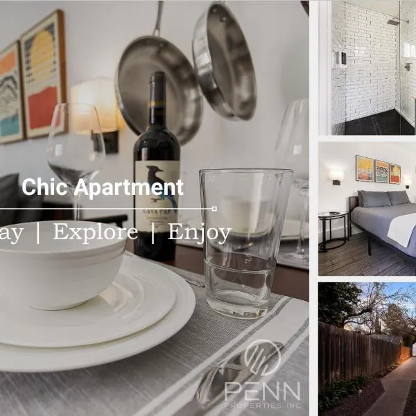 The Red Door Guesthouse - Cozy, Central and Quiet, hotel in Chico