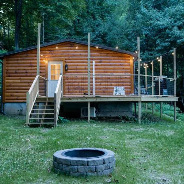 Modern Mountain Cabin - Spectacular Views at 3100 ft, hotel v destinaci Waynesville