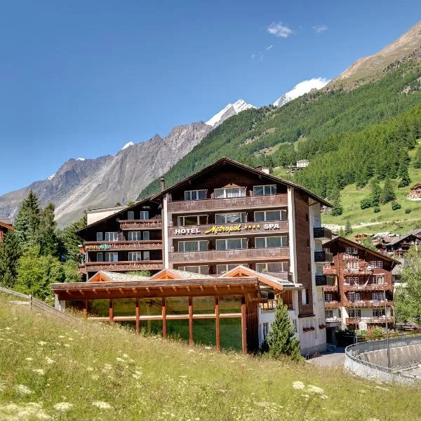 Viesnīca Hotel Metropol & Spa Zermatt pilsētā Cermata