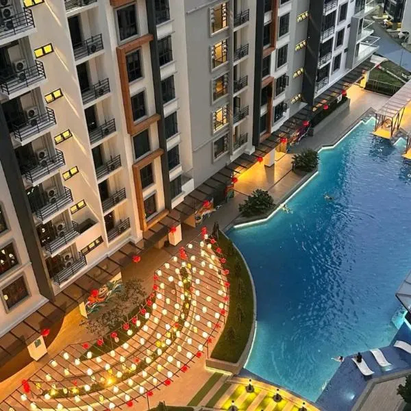 K AVENUE FAMILY ROOM B09 near airport by Gc, hotel in Donggongon