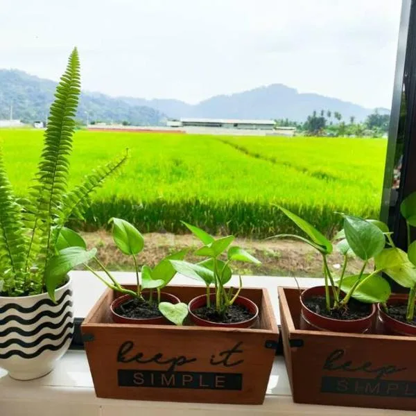 Mai Paddy Cottage, Balik Pulau、バリック・プラウのホテル