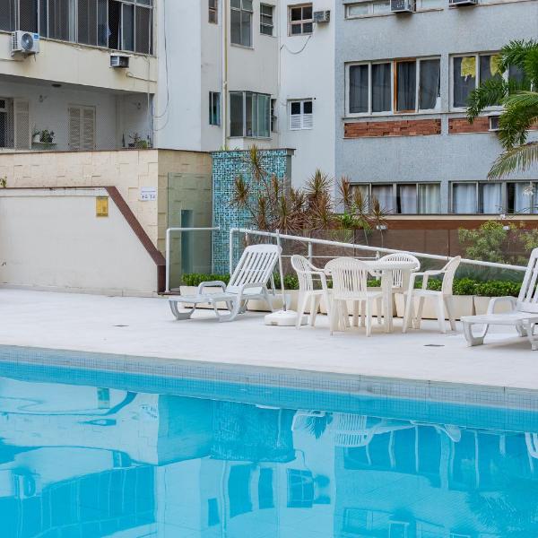 Flat Posto 6 com Piscina - Copacabana - Foto 4