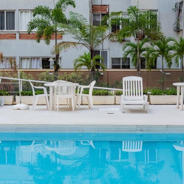Flat Posto 6 com Piscina - Copacabana
