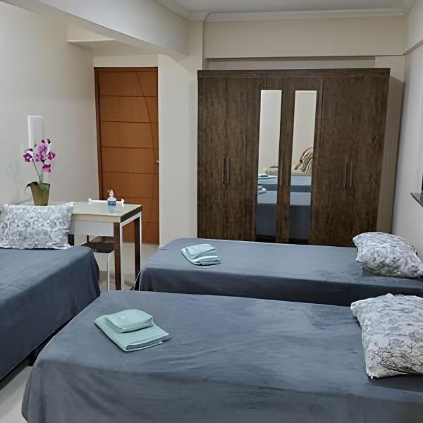 Loft no térreo, prédio novo, a 5 min da UFJF