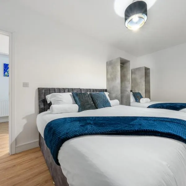 Modern Stylish 2 bedroom apartment in the heart of Potters Bar – hotel w mieście Potters Bar