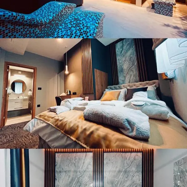 쿠프리자에 위치한 호텔 MOZAIK Apartments & Spa - Modern Apartments with Exclusive Spa Wellness in the City Center, Free Parking, Wi-FI, Sauna, Jacuzzi, Salt Wall