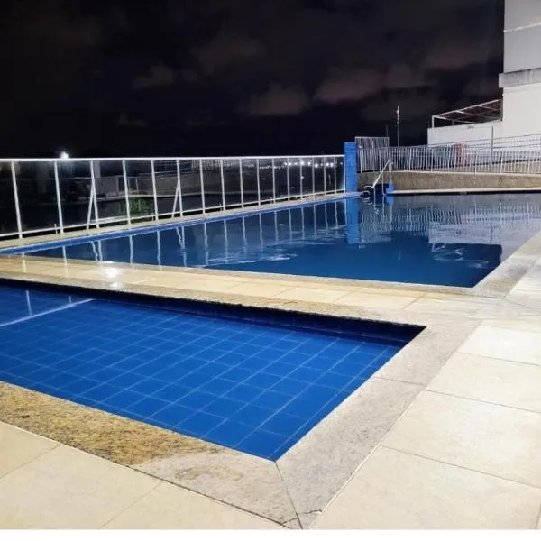 Residencial Jardim da Costa com 2 quartos a 4 km praia, hotel João Pessoában