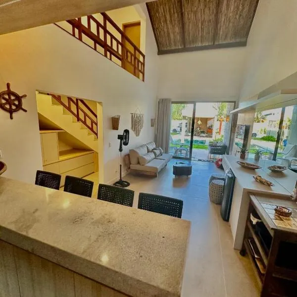 CASA ALTO PADRÃO BEIRA MAR AO LADO DO Zorah Beach Trairi - Flecheiras, hotel v destinaci Flecheiras