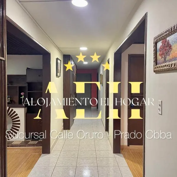 El Hogar Casa y Habitaciones en el Prado - Cbba con Garaje, hotel em Cochabamba