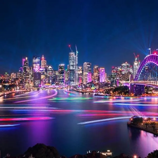 Opera & Harbour bridge view penthouse (3 rooms), hotel Sydneyben