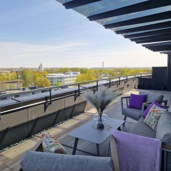 Artisa Riia Str 20a Luxury Penthouse Apartment, hotel in Tartu