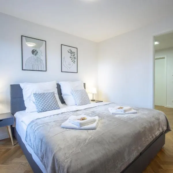 CoView - Design Apartment - 2 Schlafzimmer - Küche - Highspeed Wlan โรงแรมในเดรสเดน