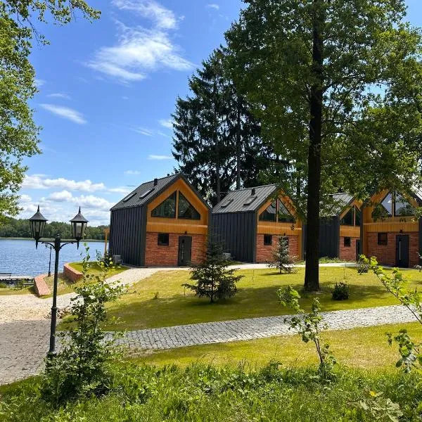 Domki nad jeziorem Złoty Potok, hotel sa Kalinowo