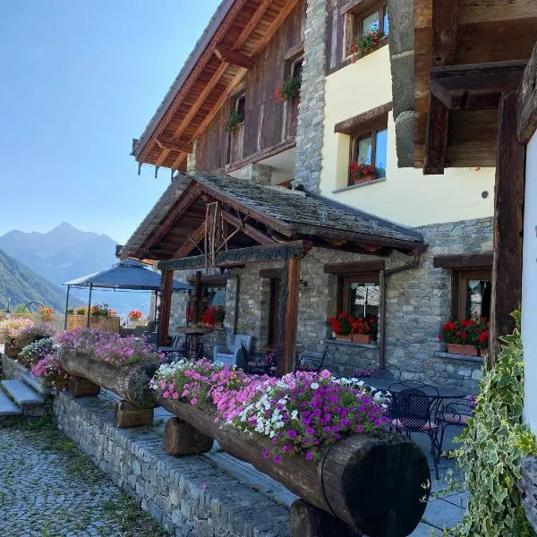 Affittacamere Le Relais De La Grandze, hotel di Ollomont