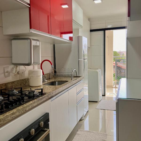 todo climatizado, 2 quartos e piscina na 706 sul - Foto 5