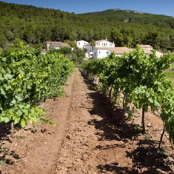 Viesnīca Finca Can Romeu: alojamiento rural entre viñedos pilsētā Font-Rubí