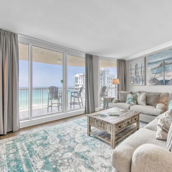 St Maarten 907 a Newly Renovated Luxury Beach Front 3 Bedroom 9th Floor Private Elevator, hotel in Destin
