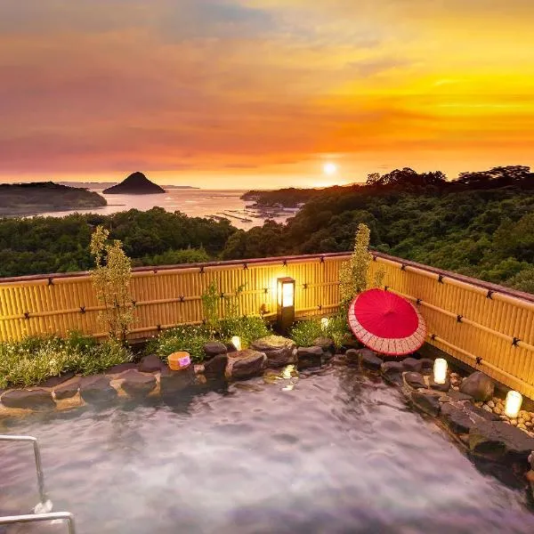 Ooedo Onsen Monogatari Amakusa Hotel Kameya, khách sạn ở Kami Amakusa
