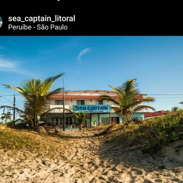 Sea Capitain Pousada e Restaurante, hotell i Peruíbe