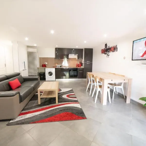 Appartement Gardhenn Stadium LCLD Arena Groupama Lyon, hotel v destinaci Meyzieu
