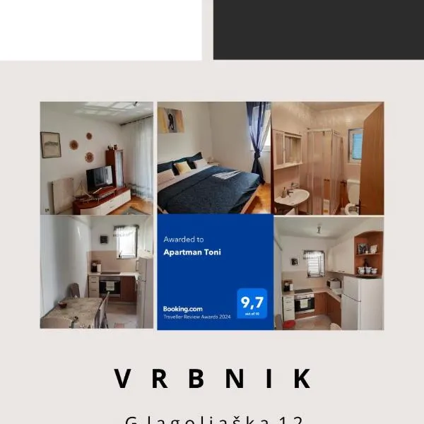 Apartman Toni, hotel in Vrbnik