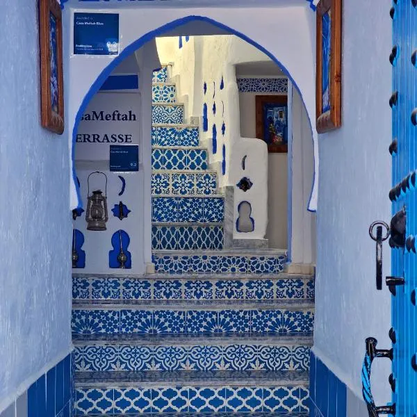 Casa Meftah Blue, hotell sihtkohas Ouslaf