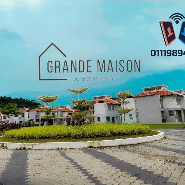 Grande Maison 1 A'Famosa Golf view Near WATERPARK l UITM l HONDA l Netflix l self check in, hotel v destinaci Kampong Alor Gajah