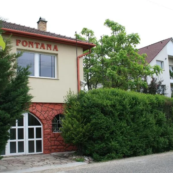 Fontana Vendégház, hotel in Mogyorósbánya