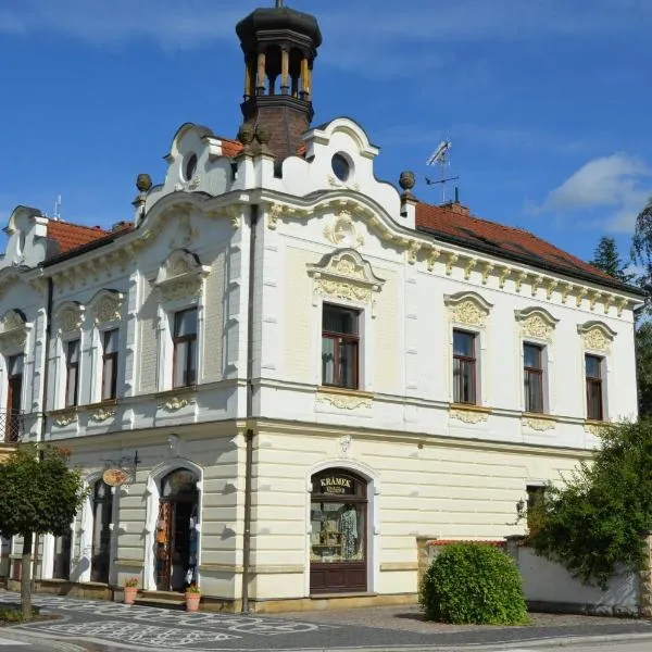 Penzion Věžička, hotell i Lázně Bělohrad