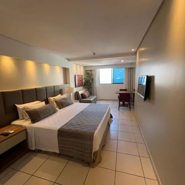 Flat de luxo a beira mar