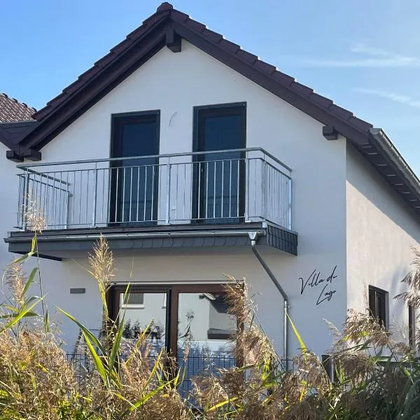Villa di Lago - Ferienhaus mit Sauna, khách sạn ở Mücheln