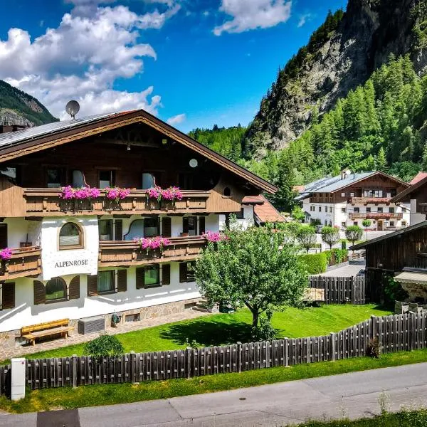 Appartements Alpenrose, hotel v Längenfeldu