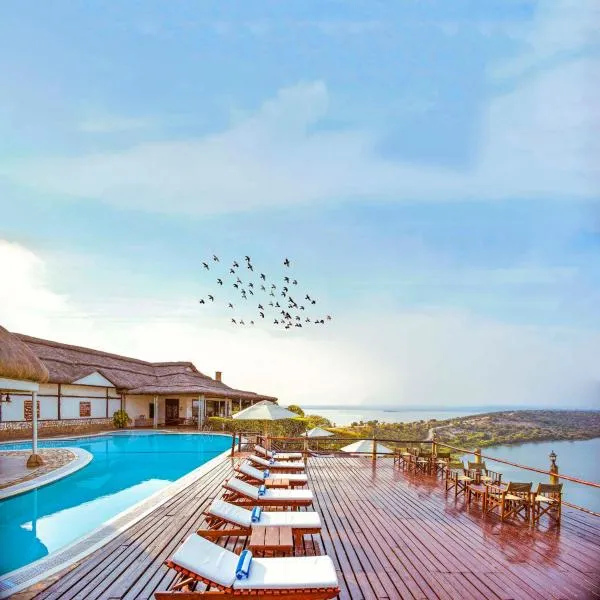 Mweya Safari Lodge, hotel v destinaci Katwe