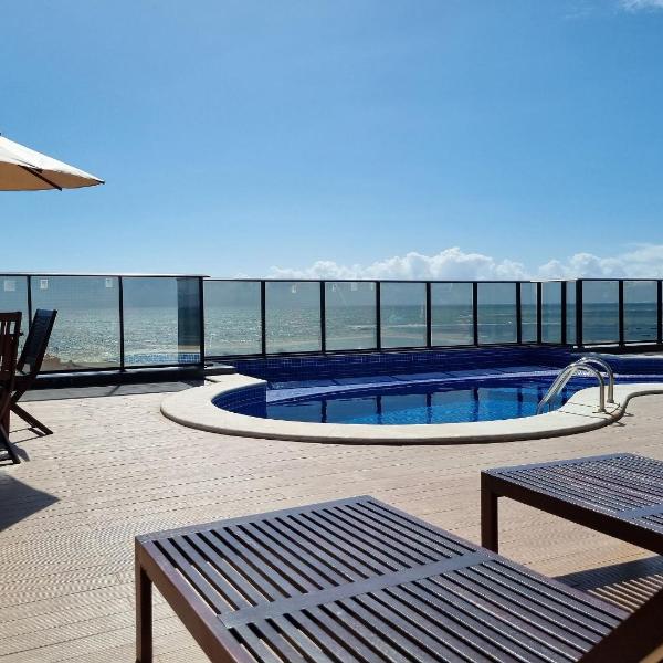 Apê c/ Ar, Wi-Fi, Piscina, Vista Mar e Garagem - Foto 4