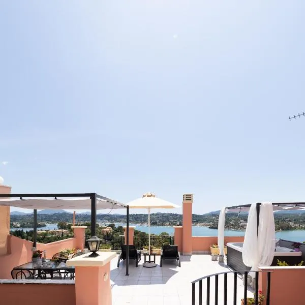 Swan House by Corfu Collection - Panoramic View in Kommeno, hotel in Kommeno