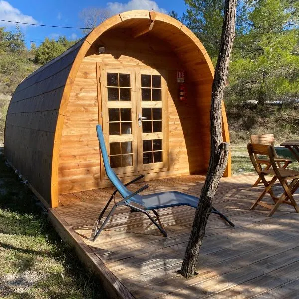 Camping Les Hauts de Rosans, hotel v destinácii Rosans