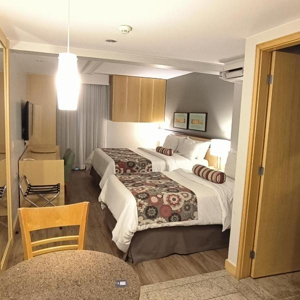 RARIDADE!!! - Flat Particular de Alto Padrão - Limpeza Diária Gratuita - Excelente Atendimento - Ótimo Preço - Cama King ou Queen Size - Condomínio do Hotel Lets Idea - Foto 4