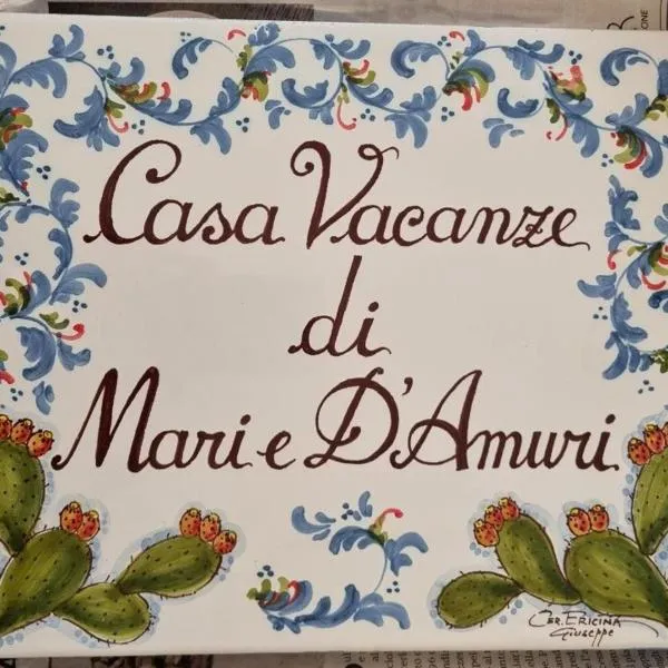 Di Mari e d'Amuri Casa Vacanza – hotel w mieście Tonnara di Bonagia
