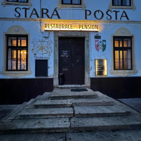 Stará pošta, hôtel à Telnice