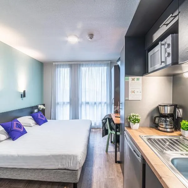 Montempô Apparthôtel Bordeaux Centre - Bassins à flot, hôtel à Bordeaux