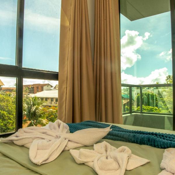 Apto a 110m da praia, Rooftop com piscina & sauna em Porto de Galinhas - Foto 3