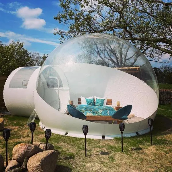Bubble Tent by Reindahls, hotel in Wilkendorf