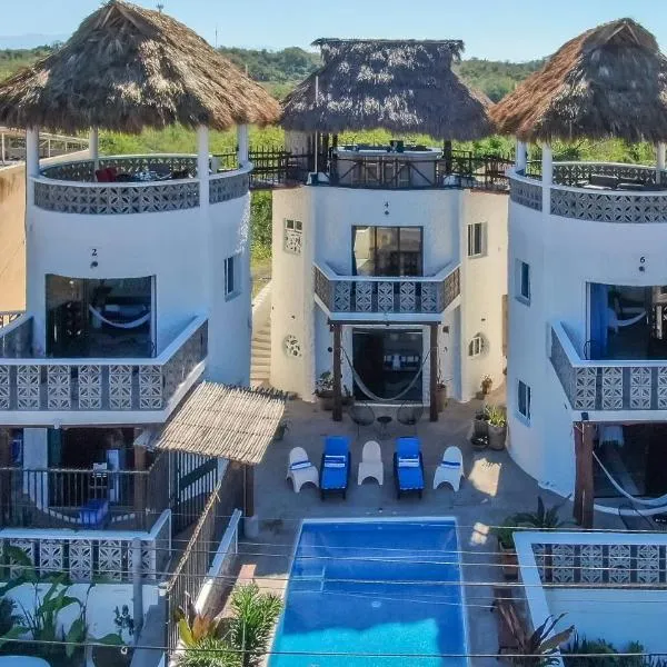 Pacific Villa Punta Mita-Playa Careyeros, מלון בפונטה מיטה