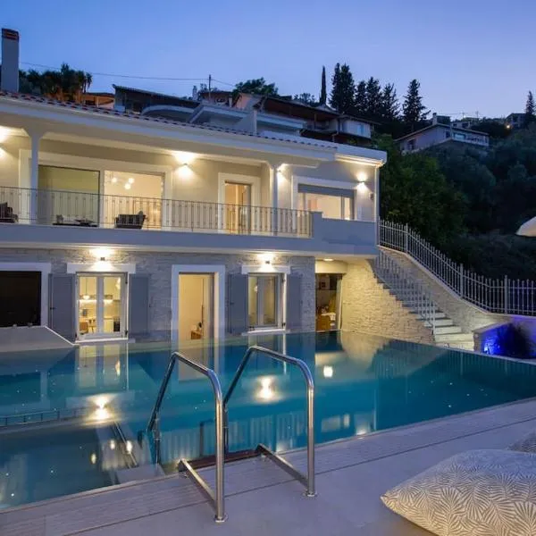 Villa Theretro, with superb view, готель у місті Apolpaina