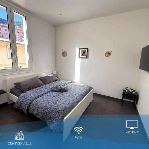 NEW Studio, 2mn walk to Monaco, hotel a Beausoleil