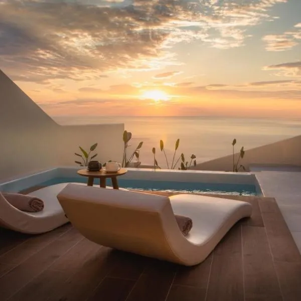 Pnoe Luxury Suites, hotel ve Fiře