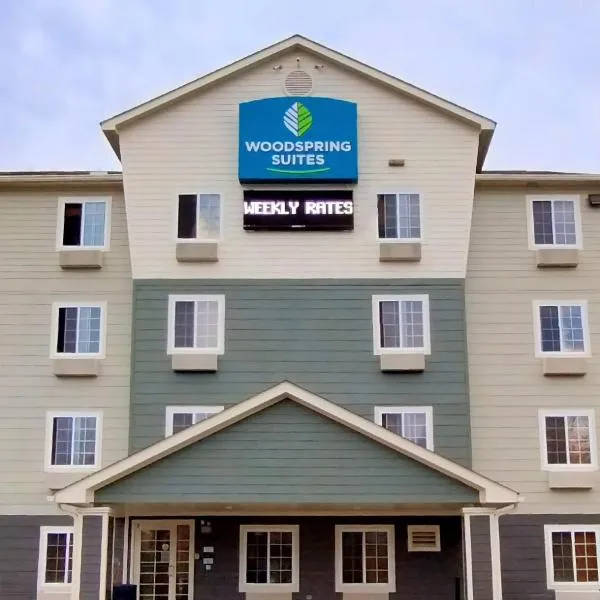 캔턴에 위치한 호텔 WoodSpring Suites Asheville