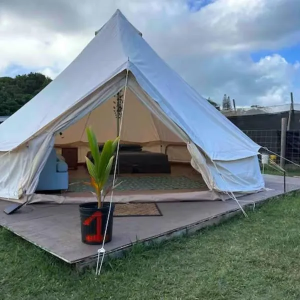 North Shore Glamping / Camping Laie, Oahu, Hawaii, hotel in Laie